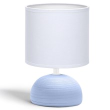 Aigostar - Asztali lámpa 1xE14/40W/230V kék/fehér
