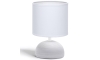 Aigostar - Asztali lámpa 1xE14/40W/230V szürke/fehér