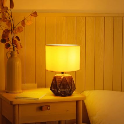 Aigostar - Asztali lámpa 1xE14/40W/230V szürke