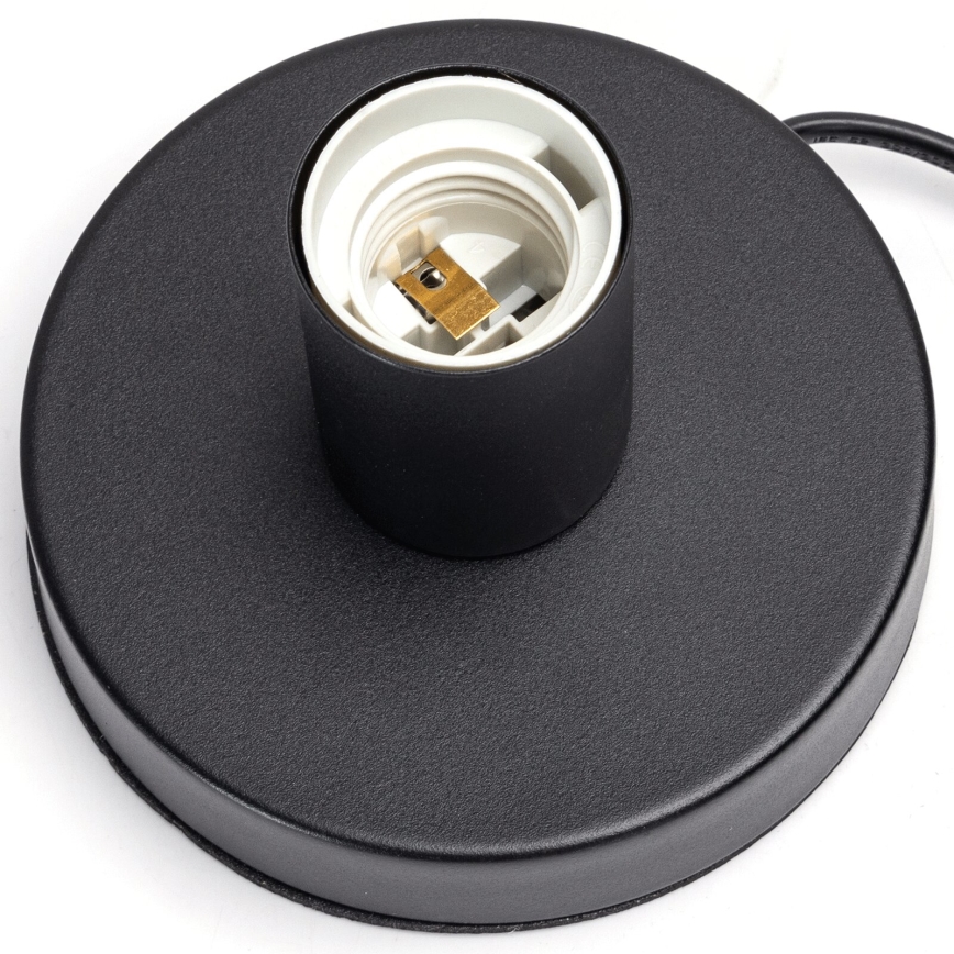 Aigostar - Asztali lámpa 1xE27/60W/230V fekete