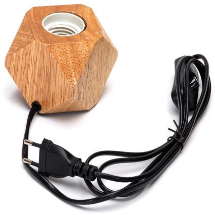 Aigostar - Asztali lámpa 1xE27/60W/230V gumifa