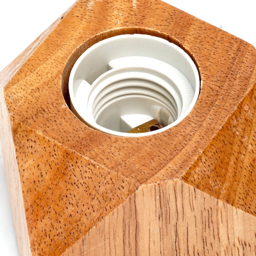 Aigostar - Asztali lámpa 1xE27/60W/230V gumifa