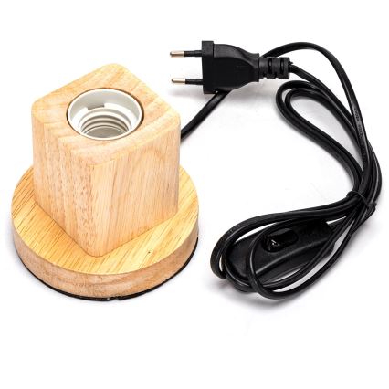 Aigostar - Asztali lámpa 1xE27/60W/230V gumifa