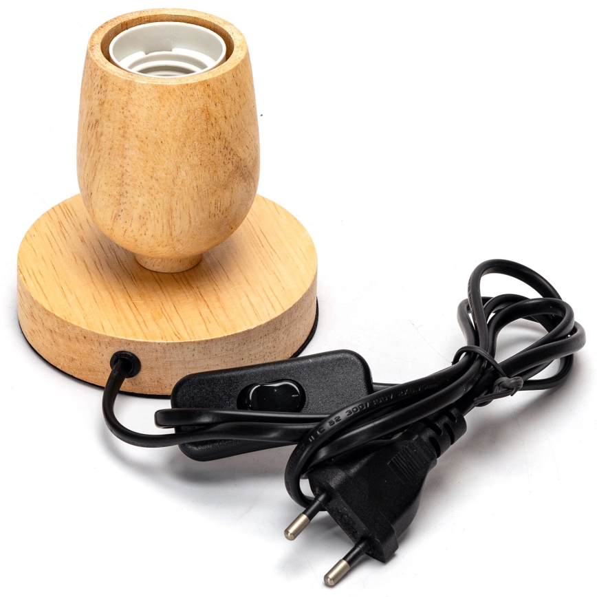 Aigostar - Asztali lámpa 1xE27/60W/230V gumifa