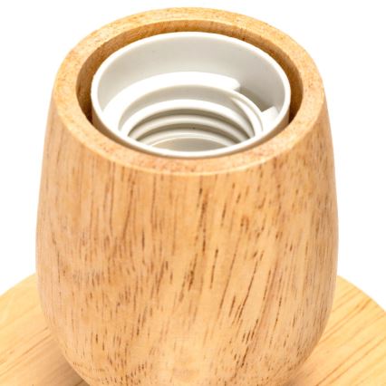 Aigostar - Asztali lámpa 1xE27/60W/230V gumifa