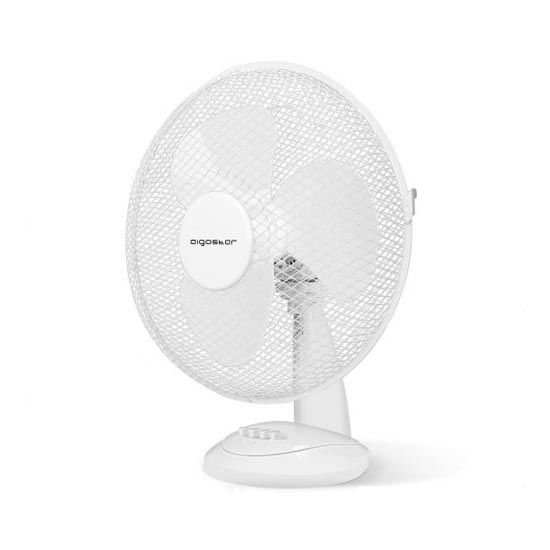 Aigostar - Asztali ventilátor 35W/230V 34 cm fehér