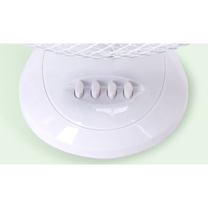 Aigostar - Asztali ventilátor 45W/230V 34 cm fehér
