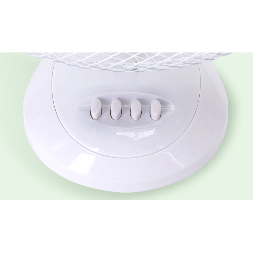 Aigostar - Asztali ventilátor 50W/230V fehér