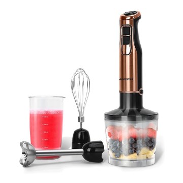Aigostar - Botmixer 1000W/230V rózsa arany