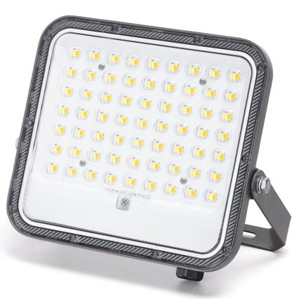 Aigostar - Fényerőszabályozható napelemes LED-reflektor 100W/3,4V 3000/4000/6500K IP66 8000 mAh + távirányító