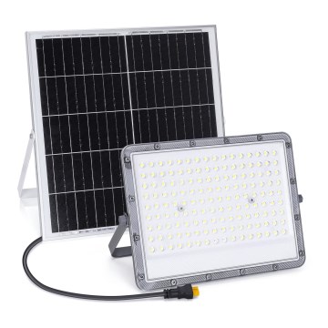 Aigostar - Dimmelhető LED napelemes reflektor LED/200W/3,4V 20000 mAh IP65 + távirányító
