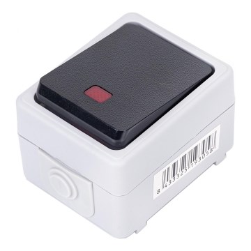 Aigostar - Egygombos kapcsoló IP54