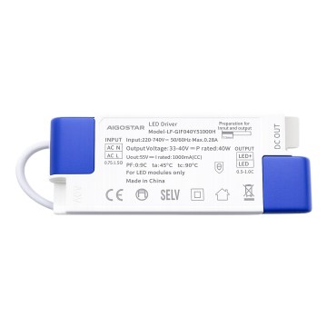 Aigostar - Elektromos transzformátor 40W/230V