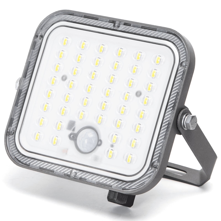 Aigostar - fényerőszabályozható LED napelemes reflektor érzékelővel LED/80W/3,4V 6500K IP66 4000 mAh + távirányító