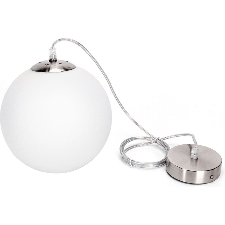 Aigostar - Függőlámpa kábelen, 1xE27/40W/230V, átm. 20 cm