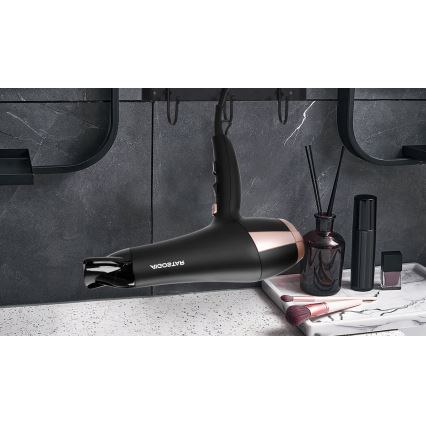 Aigostar - Hajszárító 2400W/230V fekete