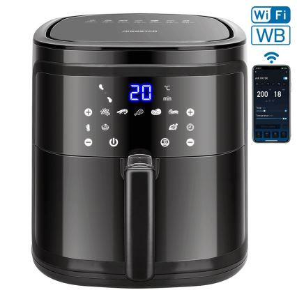 Aigostar - Intelligens forrólevegős sütő 7l 1900W/230V/60perc Wi-Fi