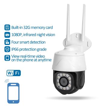 Aigostar - Intelligens kültéri kamera 1080p 230V Wi-Fi IP66