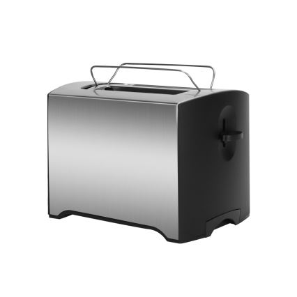 Aigostar - Kenyérpirító két lyukkal 900W/230V matt króm