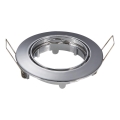 Aigostar - Keret süllyesztett GU10 lámpához, átmérő 8,2 cm, fényes króm