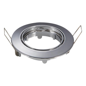 Aigostar - Keret süllyesztett GU10 lámpához, átmérő 8,2 cm, fényes króm