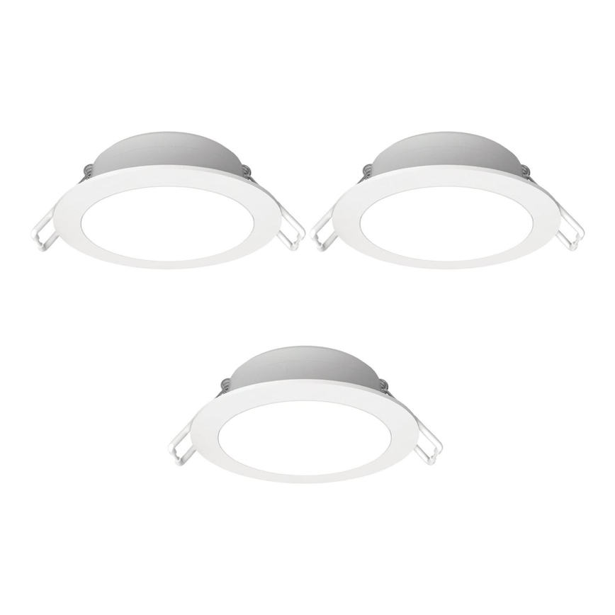 Aigostar - KÉSZLET 3x LED Kültéri beépített lámpa LED/4,8W/230V 3000K IP65 fehér
