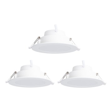 Aigostar - KÉSZLET 3x LED RGBW Dimmelhető függesztett mennyezeti lámpa MESH LED/9W/230V 2700K-6500K átm. 14,5cm