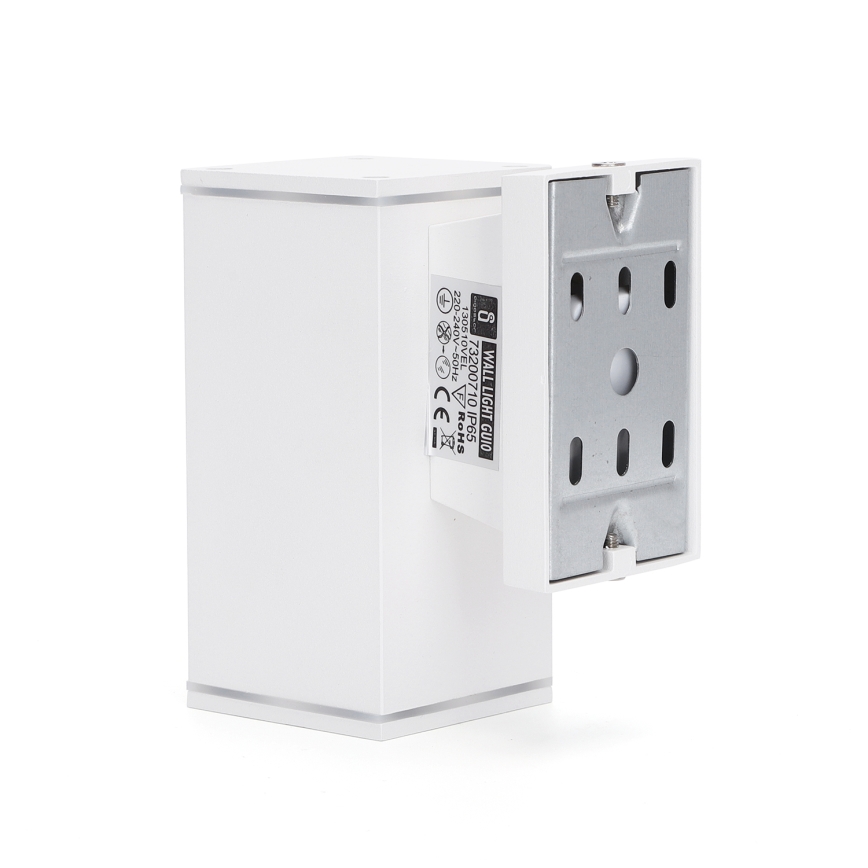 Aigostar - Kültéri fali lámpa 1xGU10/230V fehér IP65 szögletes