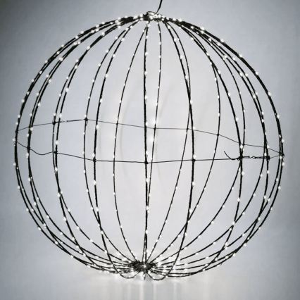Aigostar - LED kültéri karácsonyi dekoráció 177xLED/3,6W/230V 60 cm IP44 gömb hideg fehér
