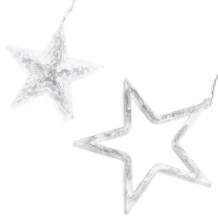 Aigostar - LED kültéri karácsonyi fényfüzér 120xLED/8 funkciós 3x0,6 m IP44 meleg fehér + távirányító