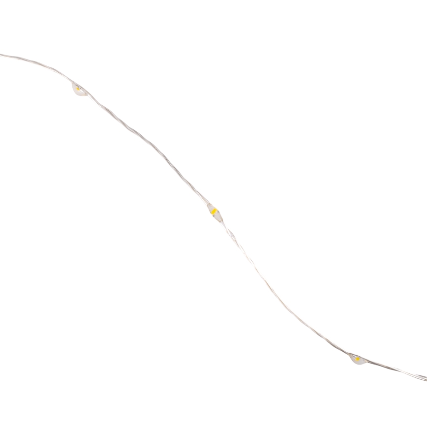 Aigostar - kültéri karácsonyi LED fényfüzér, 300 LED, 8 funkció, 4 m, IP44, meleg fehér
