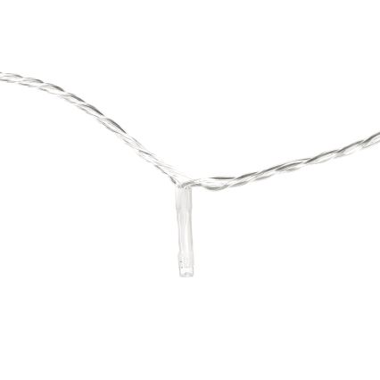 Aigostar - Kültéri LED füzér, 200 db LED, 8 üzemmód, 23 m, IP44, meleg fehér