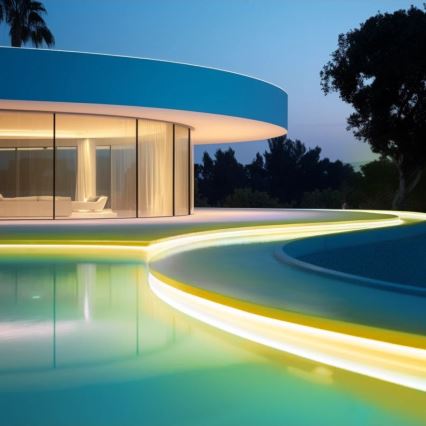 Aigostar - LED dimmelhető napelemes szalag LED/1,6W/3,2V 3 m 2700K IP65 1800 mAh + távirányító