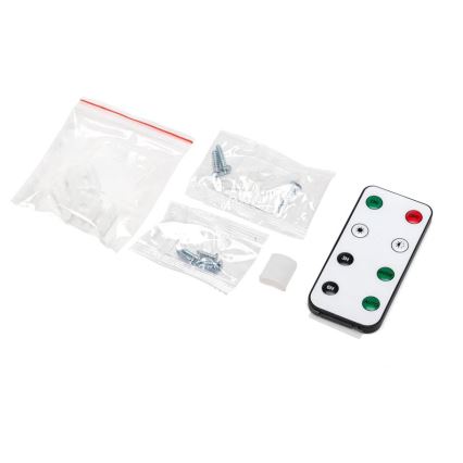 Aigostar - LED dimmelhető napelemes szalag LED/1,6W/3,2V 3 m 2700K IP65 1800 mAh + távirányító