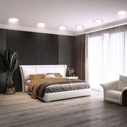 Aigostar - LED Beépíthető lámpa LED/12W/230V 6500K átm. 17,5 cm fehér