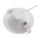 Aigostar - LED Beépíthető lámpa LED/20W/230V átm. 19 cm 6000K fehér IP44