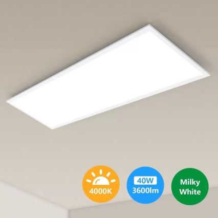 Aigostar - LED Beépíthető mennyezeti panel LED/40W/230V 4000K 30x120cm
