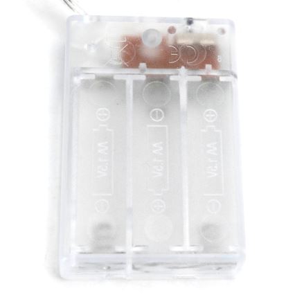 Aigostar - LED dekorációs fényfüzér csipeszekkel 20xLED/3xAA 3,3 m meleg fehér