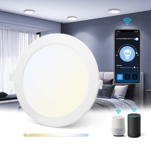 Aigostar - LED Dimmelhető beépíthető lámpa LED/18W/230V á. 22 cm Wi-Fi