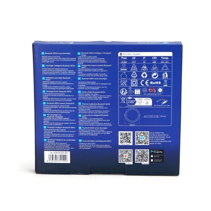 Aigostar - LED Dimmelhető beépíthető lámpa MESH LED/18W/230V 2700-6500K átm. 23 cm