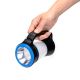 Aigostar - LED Dimmelhető kemping zseblámpa 3in1 LED/3xAA fekete/kék