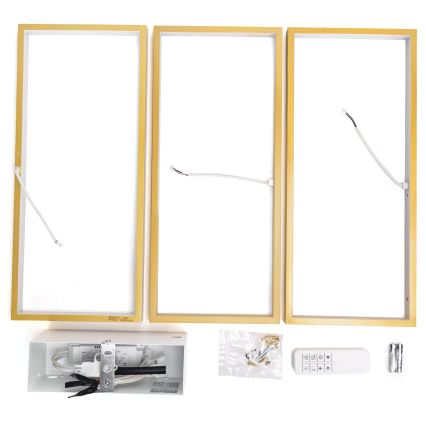 Aigostar - LED Dimmelhető mennyezeti lámpa LED/38W/230V 2700-6500K + távirányítás