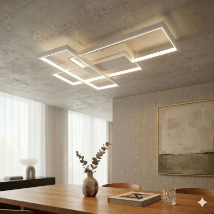 Aigostar - LED Dimmelhető mennyezeti lámpa LED/38W/230V 2700-6500K + távirányítás