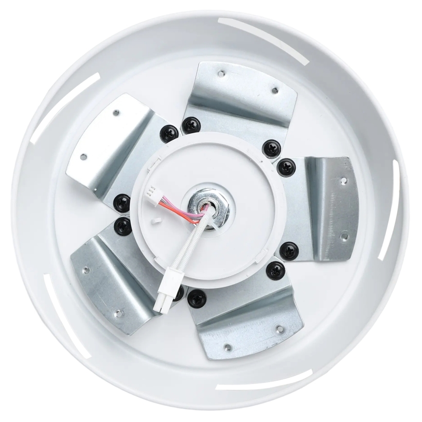 Aigostar - LED Dimmelhető mennyezeti ventilátor LED/20W/230V 2700-6500K 132cm fehér/bézs + távirányítás