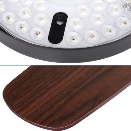 Aigostar - LED Dimmelhető mennyezeti ventilátor LED/24W/230V 2700-6500K 106,6 cm + távirányítás