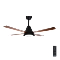 Aigostar - LED Dimmelhető mennyezeti ventilátor LED/24W/230V 2700-6500K 132cm + távirányítás