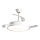 Aigostar - LED Dimmelhető mennyezeti ventilátor LED/36W/230V 2700-6500K átm. 107 cm + távirányítás fehér