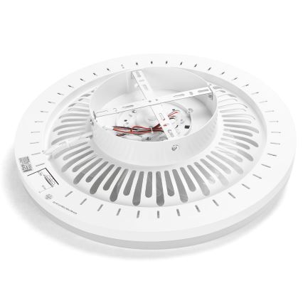 Aigostar - LED Dimmelhető mennyezeti ventilátor LED/40W/230V 2700/4000/6500K átm. 50 cm + távirányítás fehér
