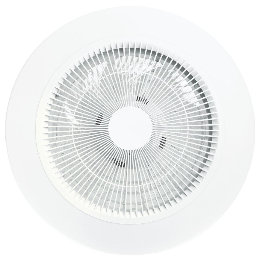 Aigostar - LED Dimmelhető mennyezeti ventilátor LED/40W/230V 2700-6500K átm. 48 cm + távirányítás fehér
