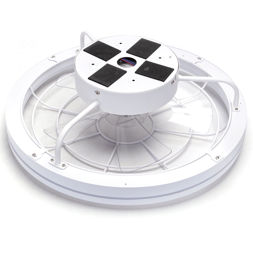 Aigostar - LED Dimmelhető mennyezeti ventilátor LED/40W/230V 2700-6500K átm. 48 cm + távirányítás fehér